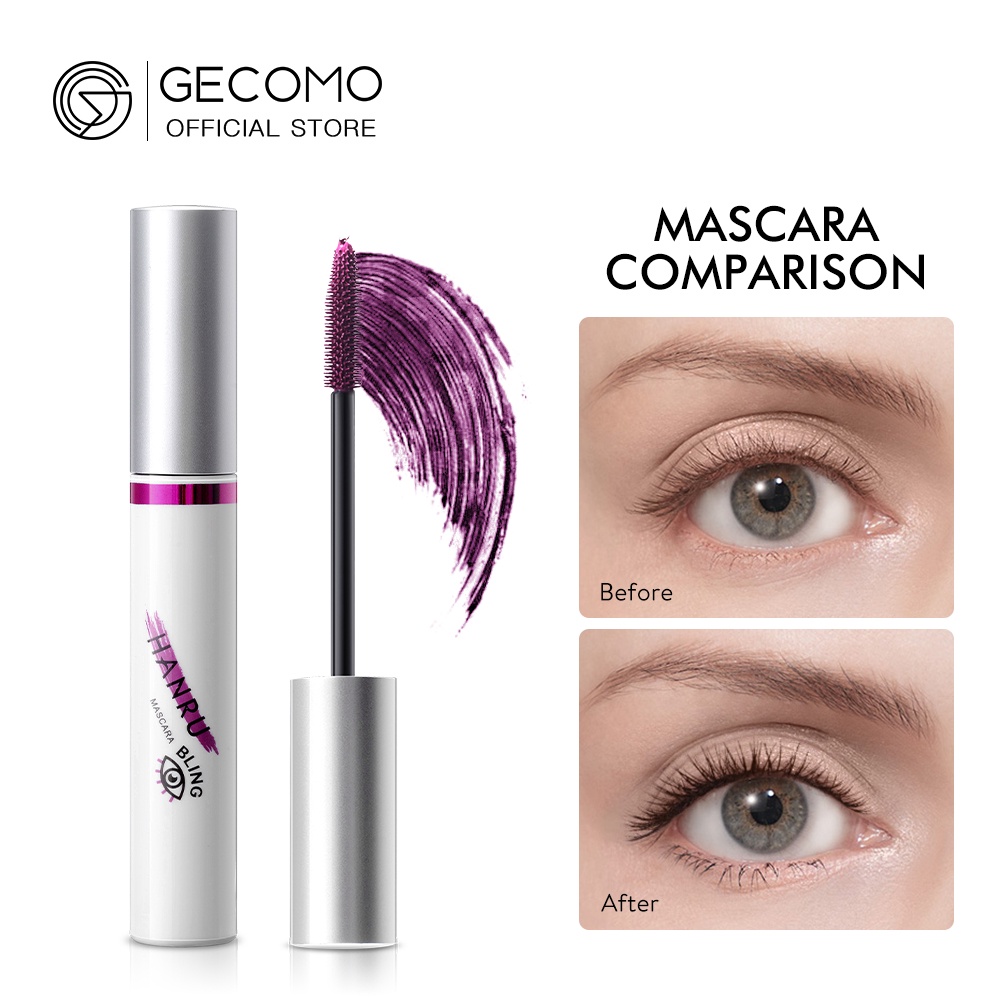 Mascara GECOMO Chống Thấm Nước Chuốt Dày Và Dài Mi