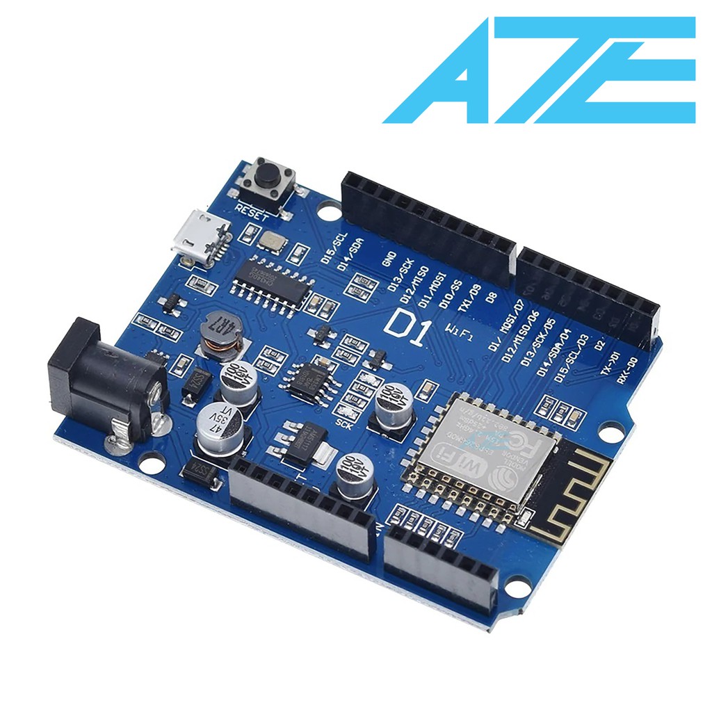 Mạch thu phát wifi ESP8266 WEMOS D1  internet of thing IOT - 4C5