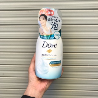 Sữa tắm dưỡng ẩm tạo bọt Dove 340g