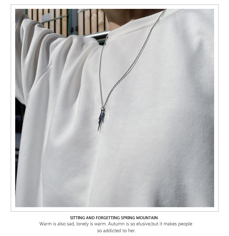 Dây Chuyền Thép Titan Phong Cách Hiphop Đường Phố Thời Trang Unisex 22747