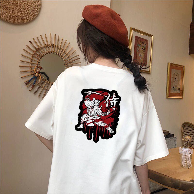 Áo thun tay lỡ nữ form rộng Samurai form rộng vải dày mịn 2020T1836