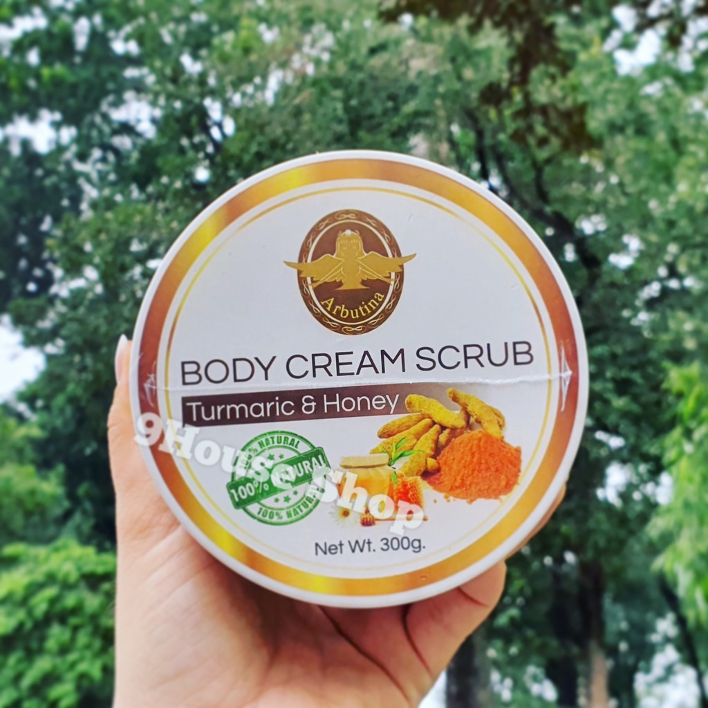 01 Hủ Tẩy Tế Bào Toàn Thân ARBUTINA Body Cream Scrub Thái Lan 300gram