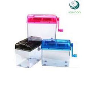 Máy hủy giấy mini cầm tay - Máy cắt giấy, phù hợp cho văn phòng, trường học - Máy cắt giấy cầm tay tiện dụng dễ sử dụng