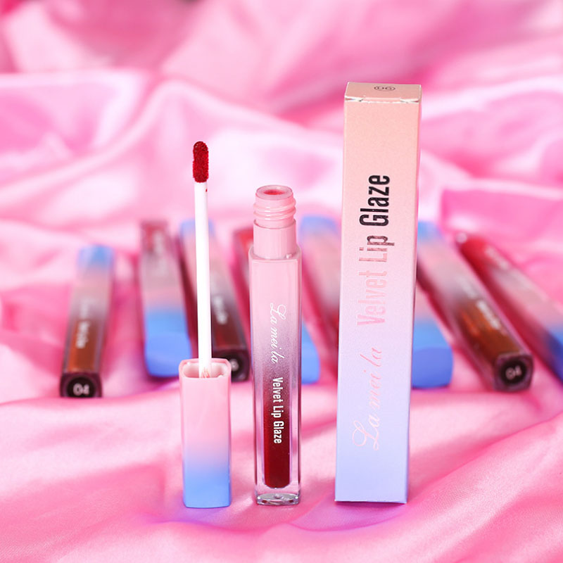 Son Môi Lameila Velvet Lip Glaze Không Phai Màu Không Thấm Nước Lâu Trôi