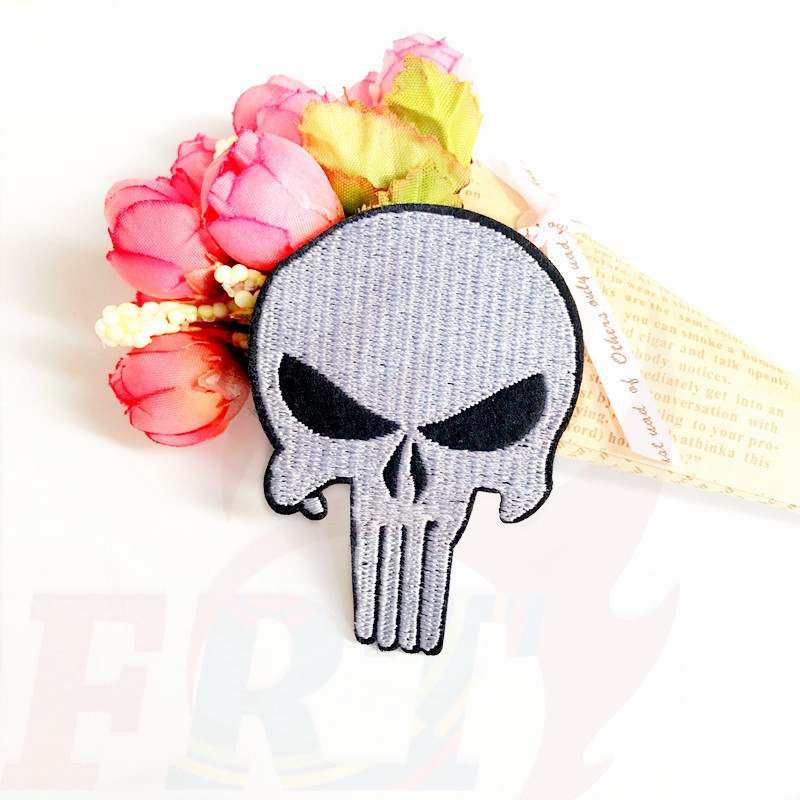 Phụ kiện may áo quần thời trang（☸ Marvel - Punisher Patch ☸）