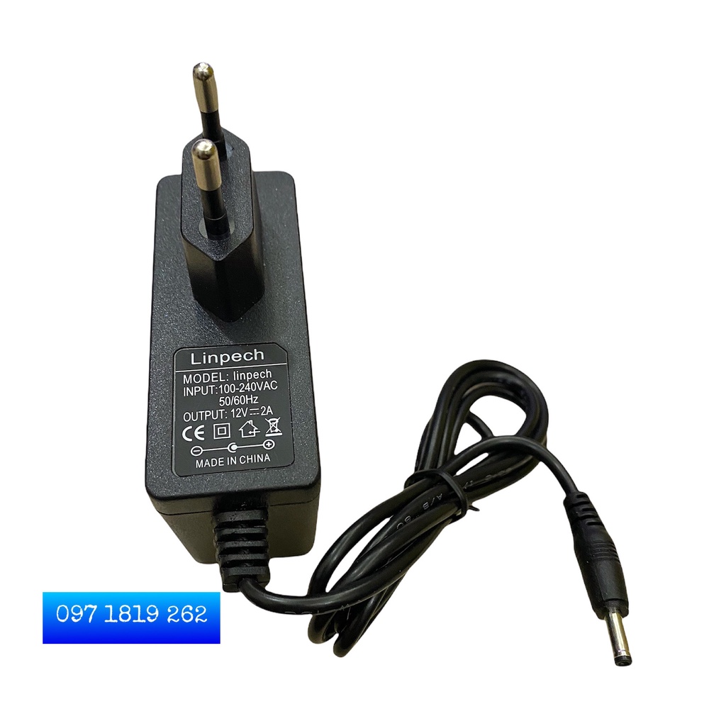 [Mã ELHACE giảm 4% đơn 300K] Nguồn 12v2a 3.5, adapter 12v-2a chân kim cho loa kéo mini, Androibox