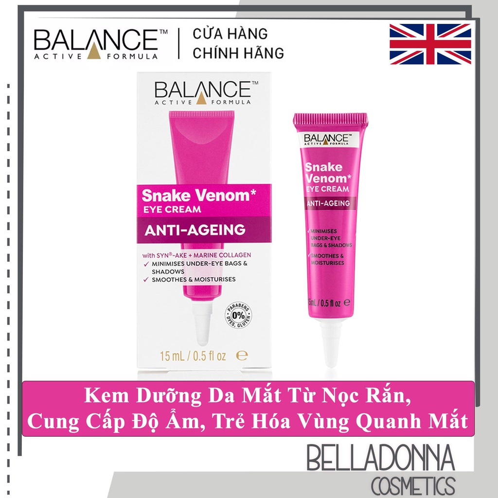 [CHÍNH HÃNG] Kem Dưỡng Da Vùng Mắt Balance Eye Cream 15ml