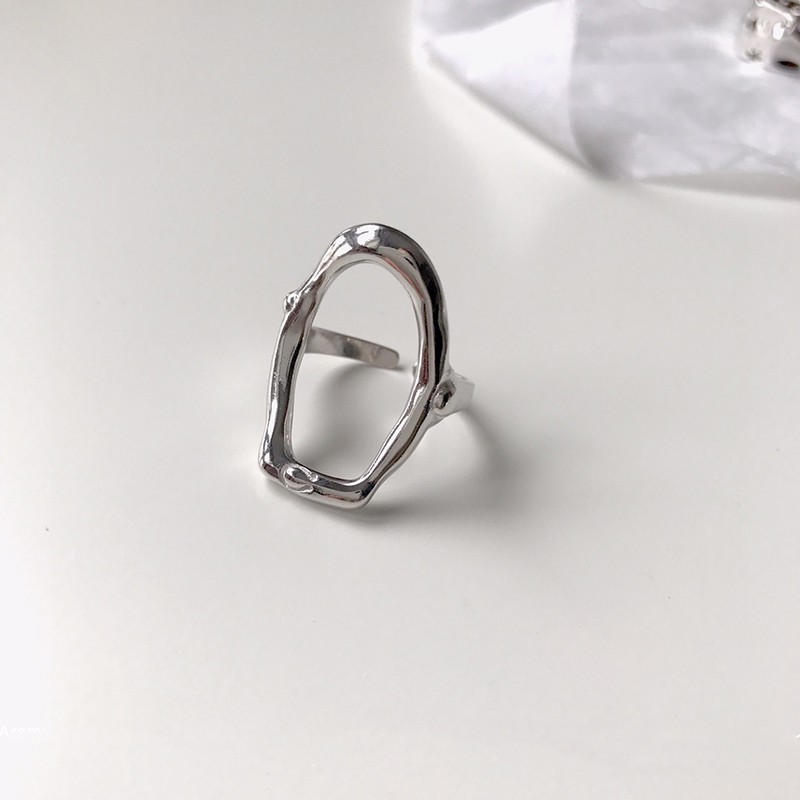 Nhẫn Hở Hình Oval B856