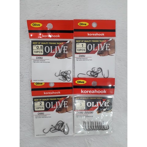 LƯỠI CÂU CHINU HÀN QUỐC 0.8 đến 8.