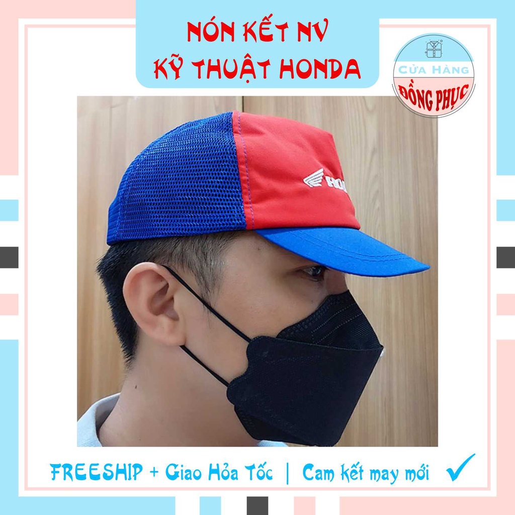 NÓN KẾT THỢ HONDA - NÓN KẾT ĐỎ, XANH CHÍNH HÃNG HONDA, ĐÚNG CHUẨN CỦA HEAD! GIÁ SỈ