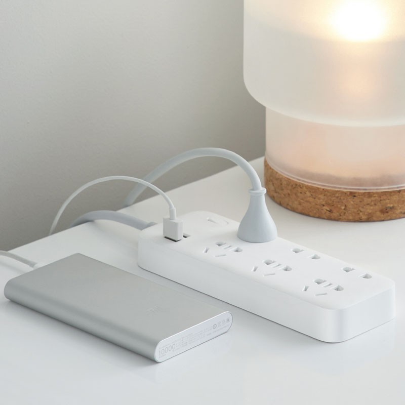 [Hỏa Tốc HCM] Ổ cắm điện ZMI CX05 18W /Ổ cắm Xiaomi Mi Power Strip 6 cổng 3 USB