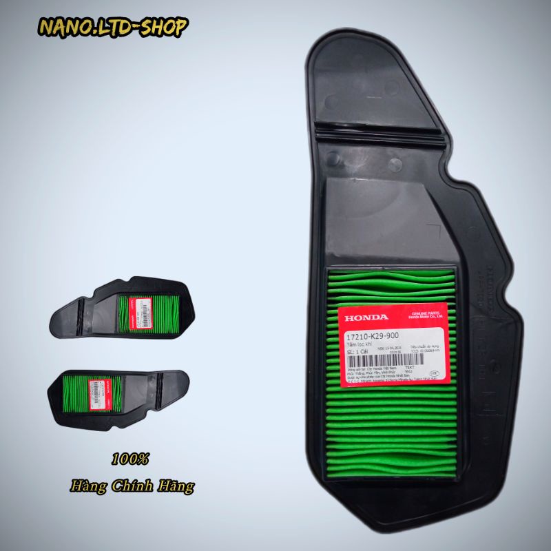 Lọc gió AB 125, Shmode,Vario, PCX 2015 zin HONDA