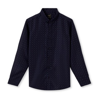 Áo sơ mi nam Galvin họa tiết dài tay chất cotton co giãn form ôm SMGV137 - Leo Vatino