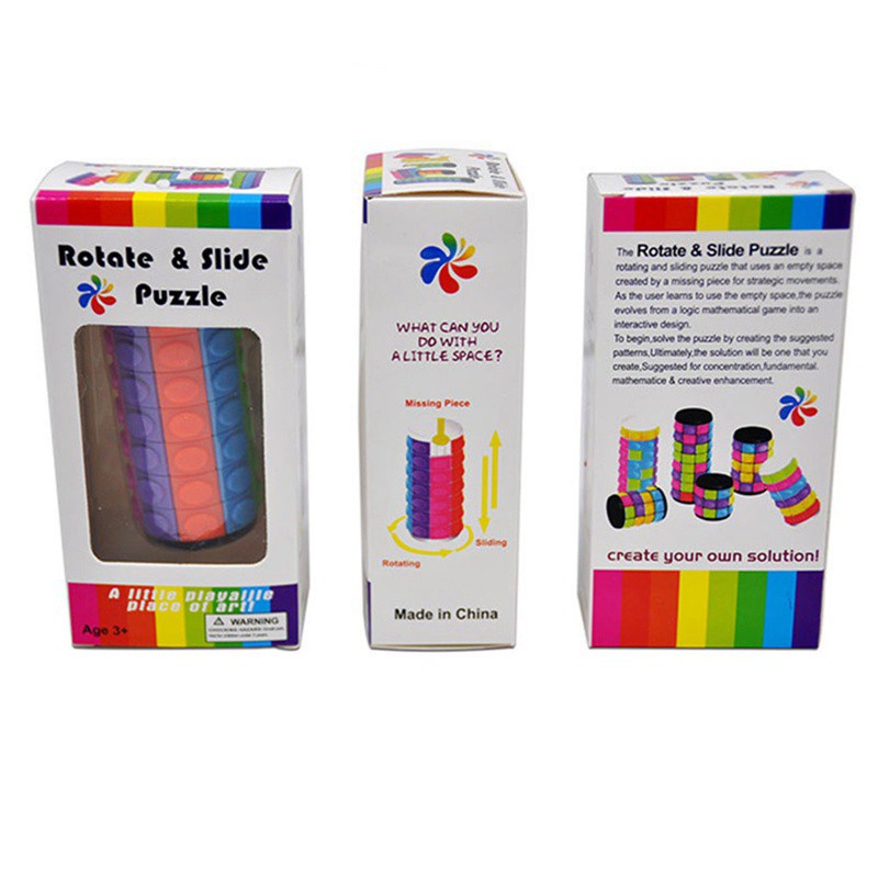 Đồ chơi khối lắp ráp ma thuật nhiều màu vui nhộn cho bé