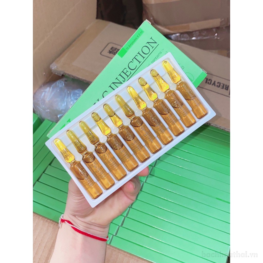 1 Ống ƙích trắŉg vıtamın C ıoo% VC-Injection Thái Lan