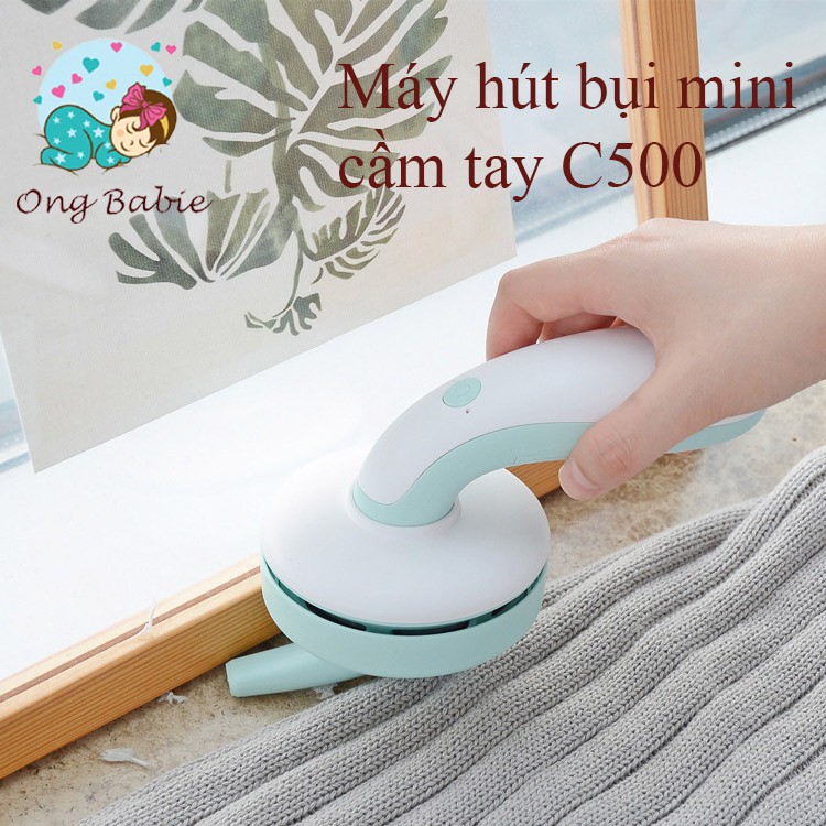 Máy Hút Bụi Mini Cầm Tay C500- Máy Hút Bụi Bàn Phím Nhỏ Gọn Sạc USB Ongbabie.shop