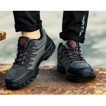 GiàyThể Thao  Nam Giày Sneaker kiểu dáng mầu bộ đội đế đúc tăng ma sát đi phượt leo núi dã ngoại chắc bền hd31