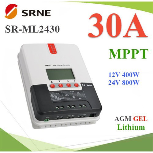 Điều khiển sạc MPPT 30A - ML2430