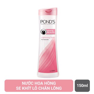 Nước hoa hồng se khít lỗ chân lông, làm trắng da Pond's White Beauty 150ml