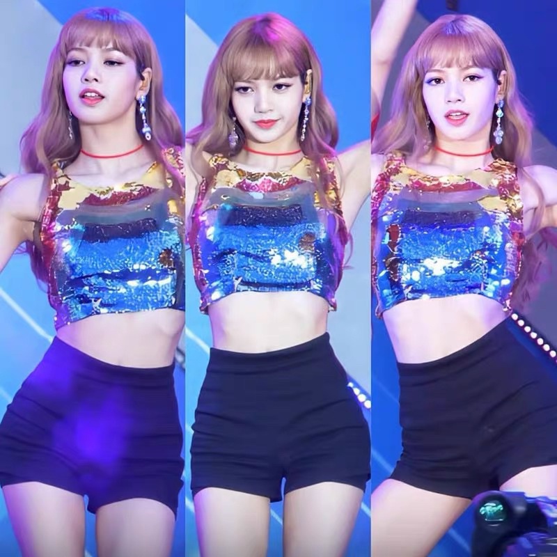 Quần Đùi Ngắn LISA BLACKPINK Cheap Moment Hai Màu