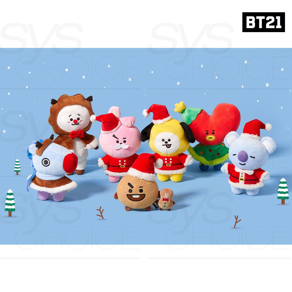 BTS BT21 Official Hàng chính hãng 2019 Mùa đông búp bê sang trọng