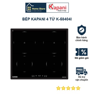 Bếp điện Kapani K-58404I 4 từ 580x510 bếp điện từ nhập khẩu Ý bảo hàng 24 tháng