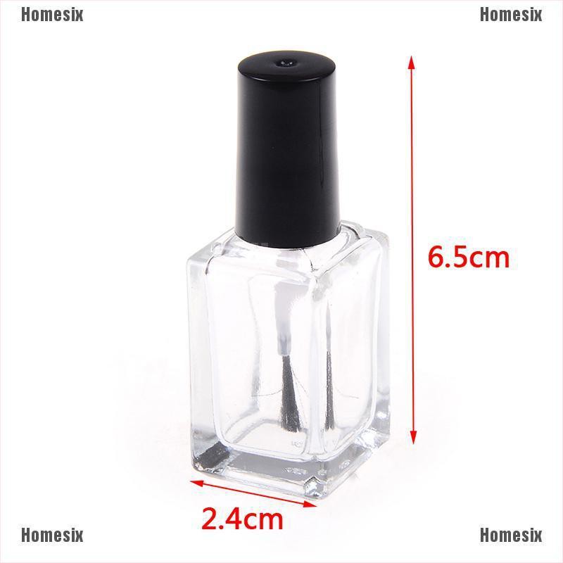 Lọ đựng sơn móng tay rỗng 5/10/15ml kèm cọ tiện dụng