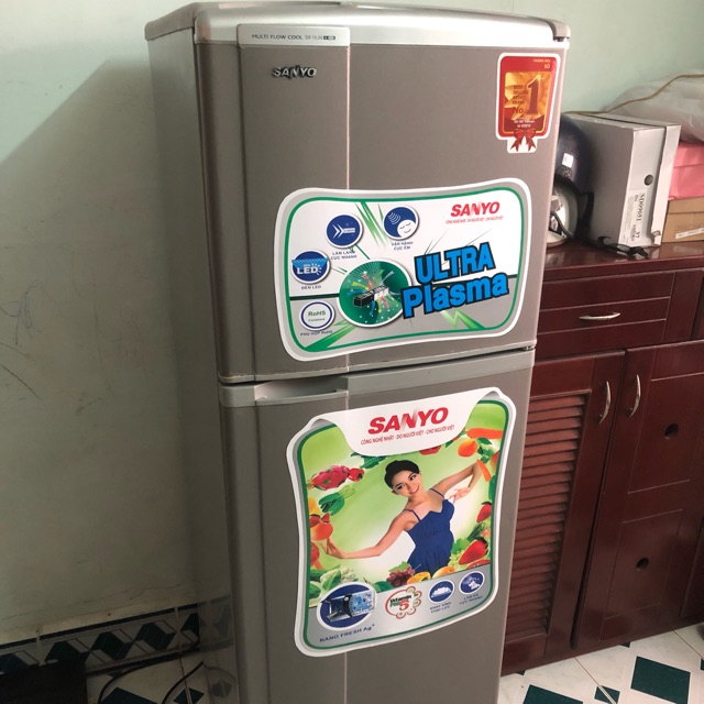 Tủ lạnh Sanyo 150L ko đông tuyết