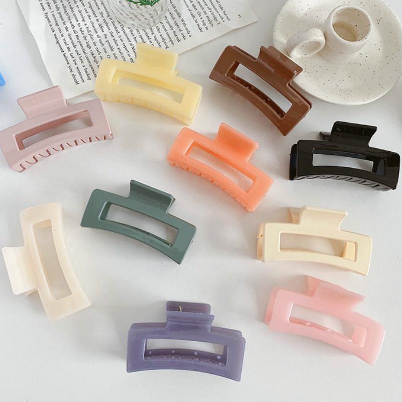 Kẹp tóc hình cá mập bằng acrylic phong cách Hàn Quốc đơn giản chất lượng cao