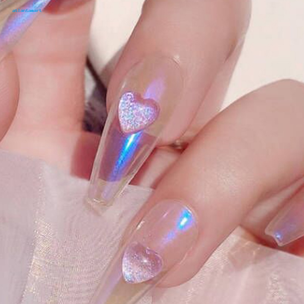 Atl| Phụ Kiện Trang Trí Móng Tay Hình Trái Tim 3D Xinh Xắn