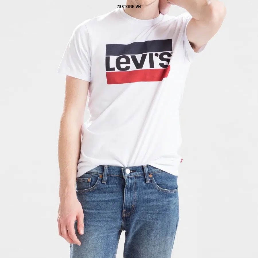 Áo Thun Nam Levi's Men Sportswear Logo Graphic Tee Chính Hãng | Shopee Việt  Nam