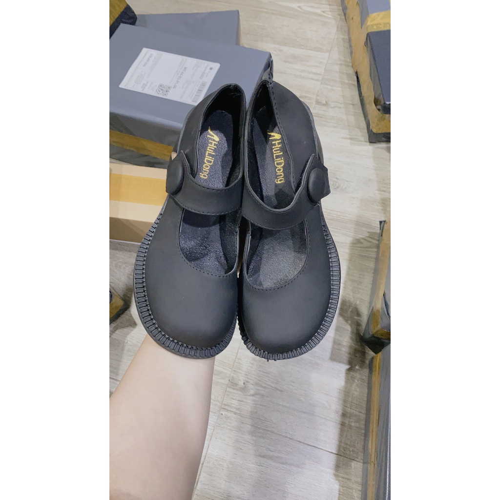 Giày lolita mũi tròn đế cao 5cm mã 1920