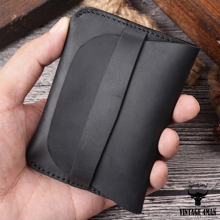 Ví đựng thẻ card mini da thật mã V6