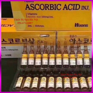 Vitamin c dạng ống hàn quốc 1 hôp 50 ống