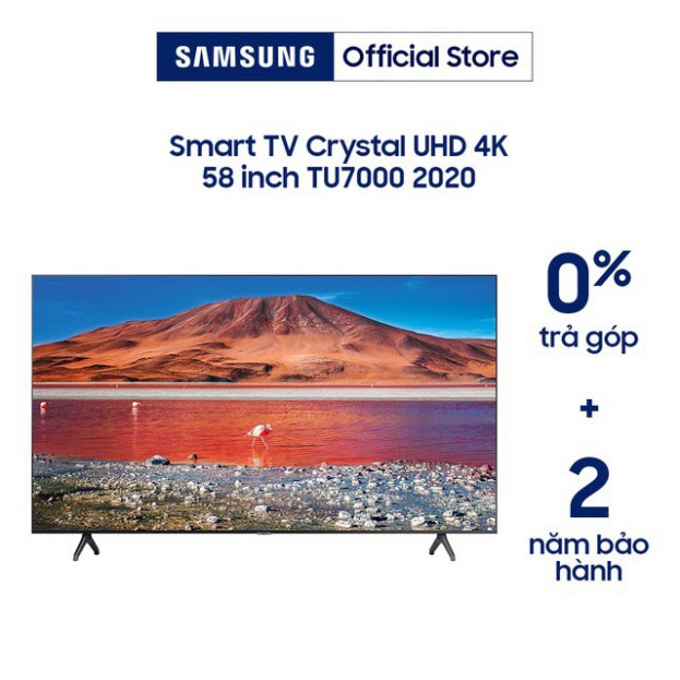 MI1 Smart Tivi 4K UHD Samsung 58 inch UA58TU7000KXXV 58 FGH4
