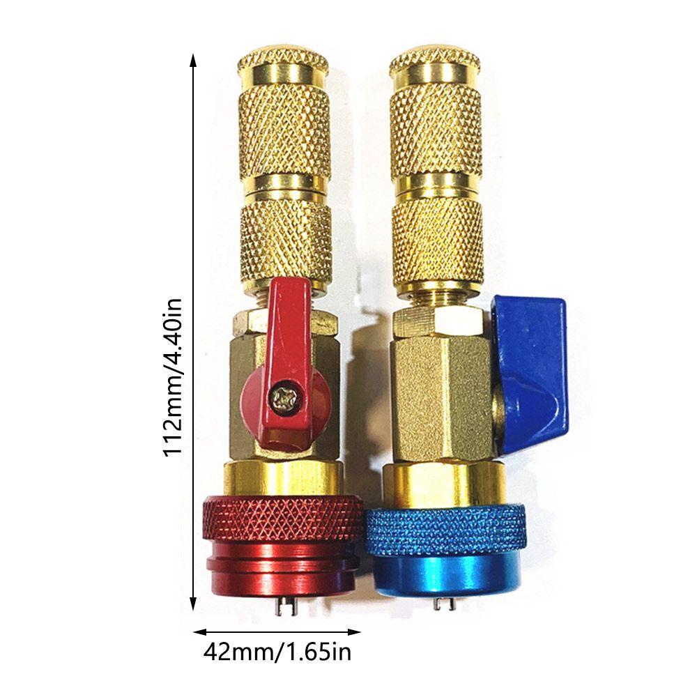 Bộ Chuyển Đổi Cổng Sạc Máy Điều Hòa Xe Hơi Màu Xanh Dương