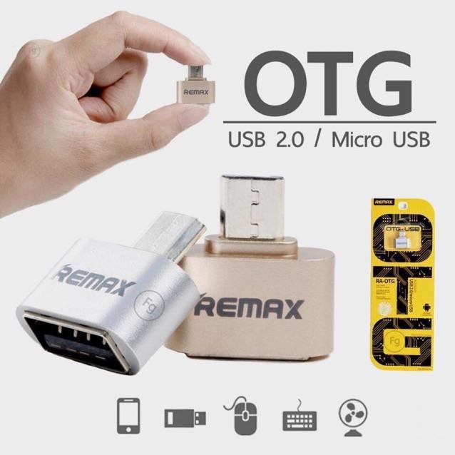 Cáp otg micro. Cáp otg ss chính hãng Remax