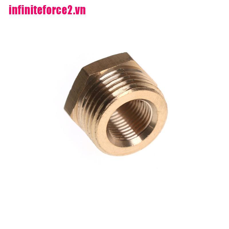 1 Đầu Nối Ống 3 / 8 "Bsppt Male X 1 / 8" Female Npt