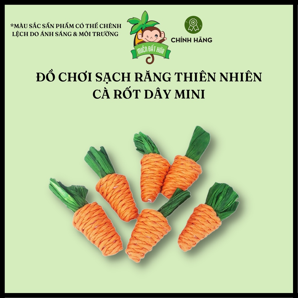 Mài răng thỏ bọ - Các loại xơ mướp, dây thừng giúp mài răng, sạch răng dành cho thỏ, bọ, chinchilla