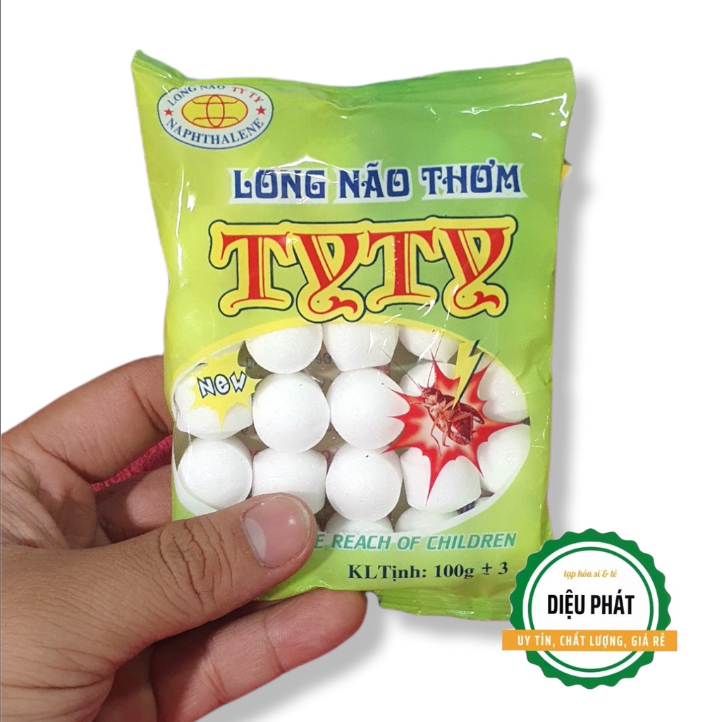 ⚡️ Long Não Thơm Ty Ty Viên Tròn Nhỏ Màu Trắng Bịch 100g