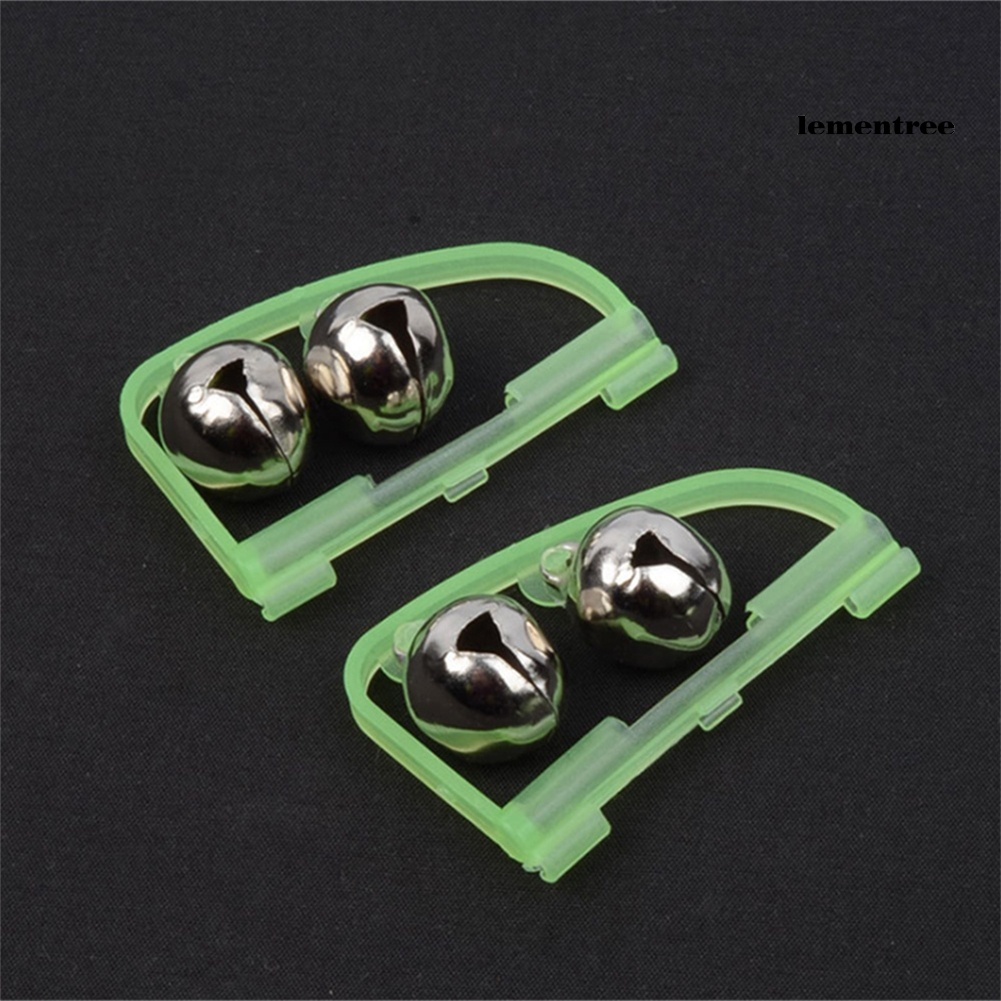 Set 5 Chuông Cảnh Báo Dạ Quang 2 Chuông Gắn Cần Câu Cá Tiện Dụng