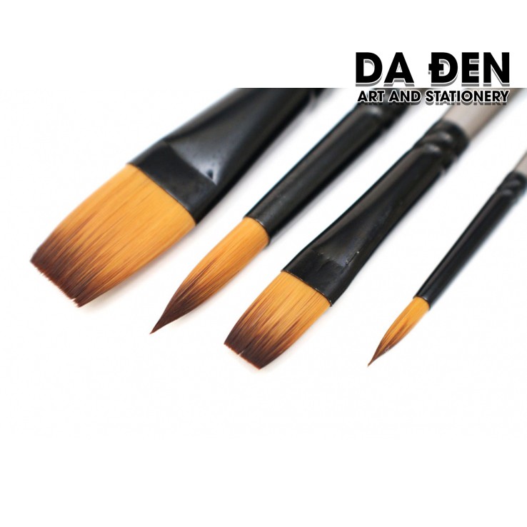 [DA ĐEN] Bộ 4 Cọ Mont Marte BMHS0014