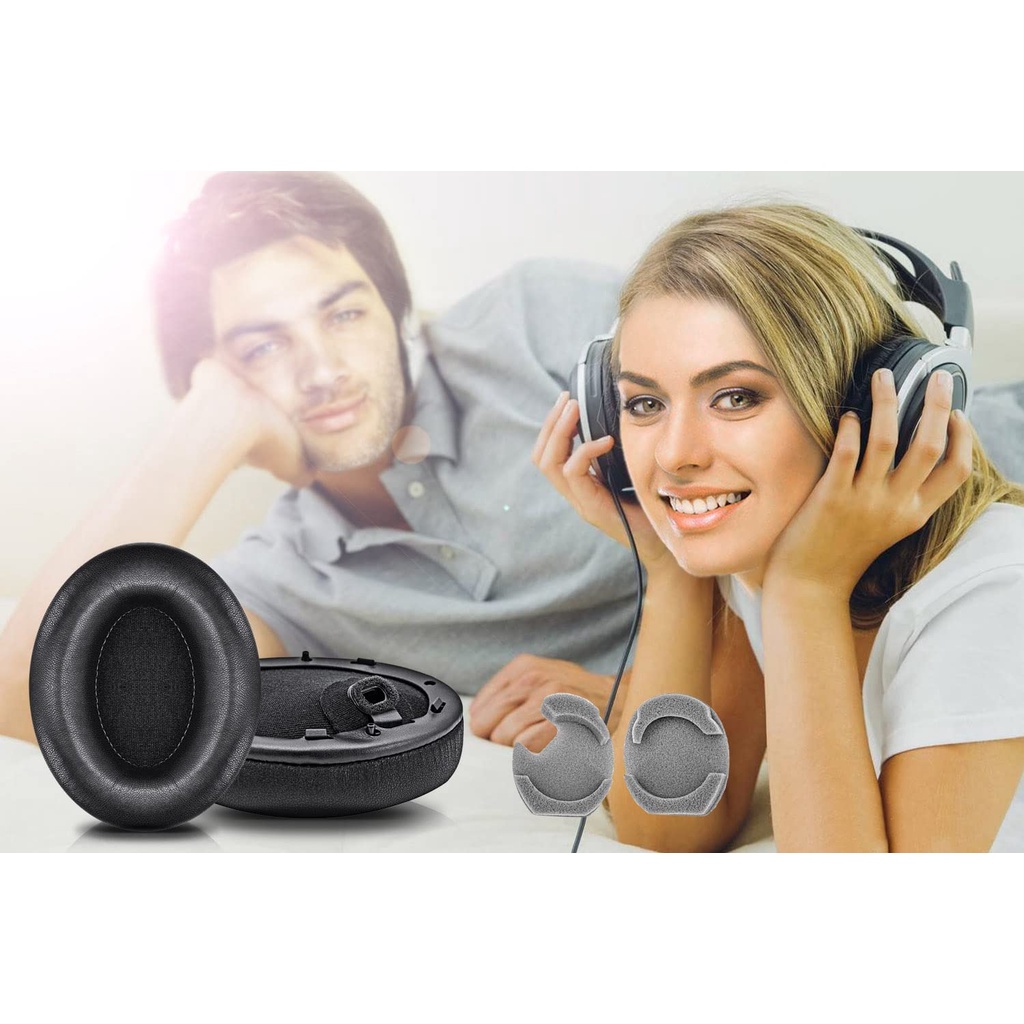 Đệm Tai Nghe Bằng Da Cừu Xốp Mềm 1000XM4 Tương Thích Với SONY WH-1000XM3 XM4 WH1000XM4