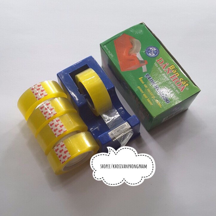 Bàn Cắt băng dính,Dụng cụ cắt băng để bàn Dân Hoa