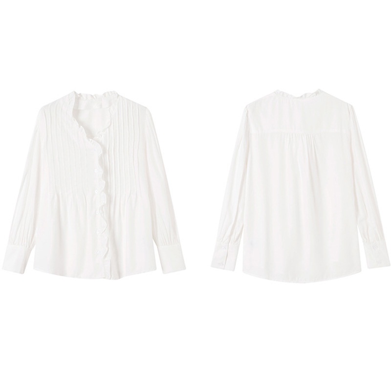 Áo sơ mi kiểu nữ công sở tiểu thư bánh bèo HA01