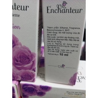 Nước hoa Enchanteur Sensation Mini 10ml