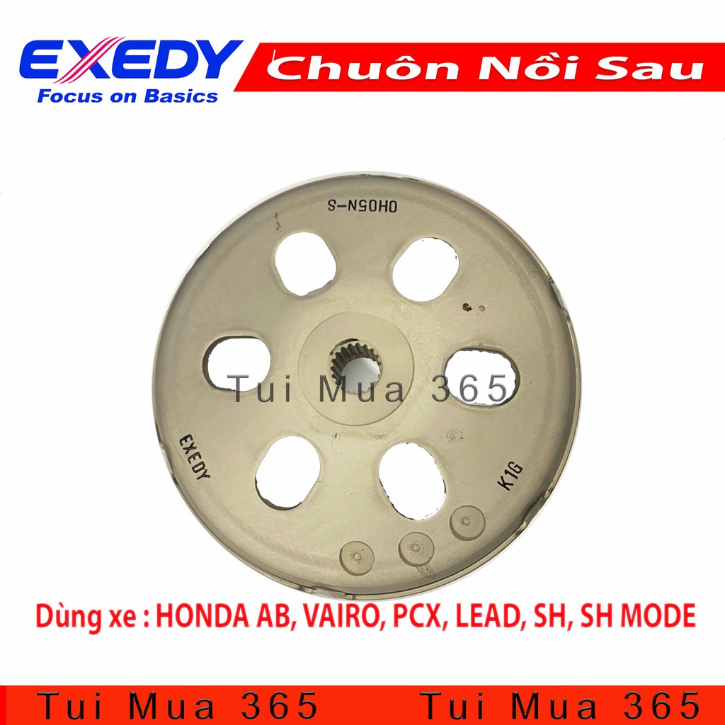 Chuông Nồi Sau Exedy HONDA AB, VAIRO, PCX, LEAD, SH, SH MODE