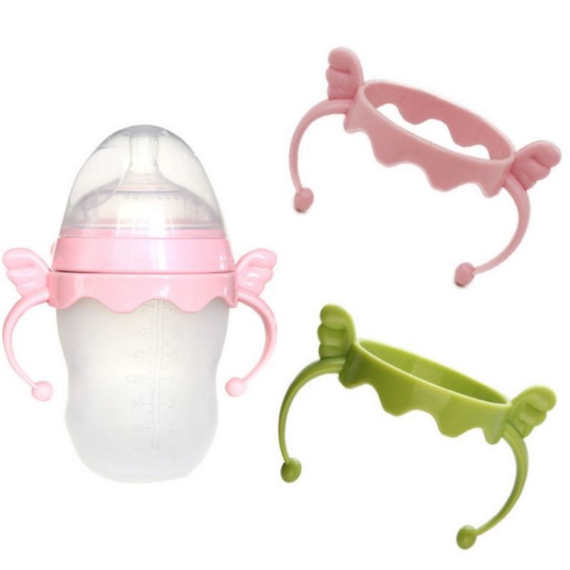 Tay cầm bình sữa silicon comotomo, dùng cho bình 150ml,250ml
