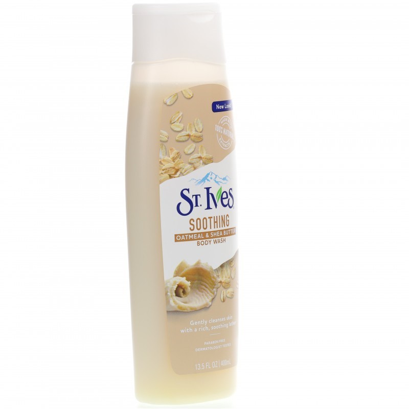 Sữa Tắm Lúa Mạch St. Ives Oatmeal & Shea Butter body wash 400ml