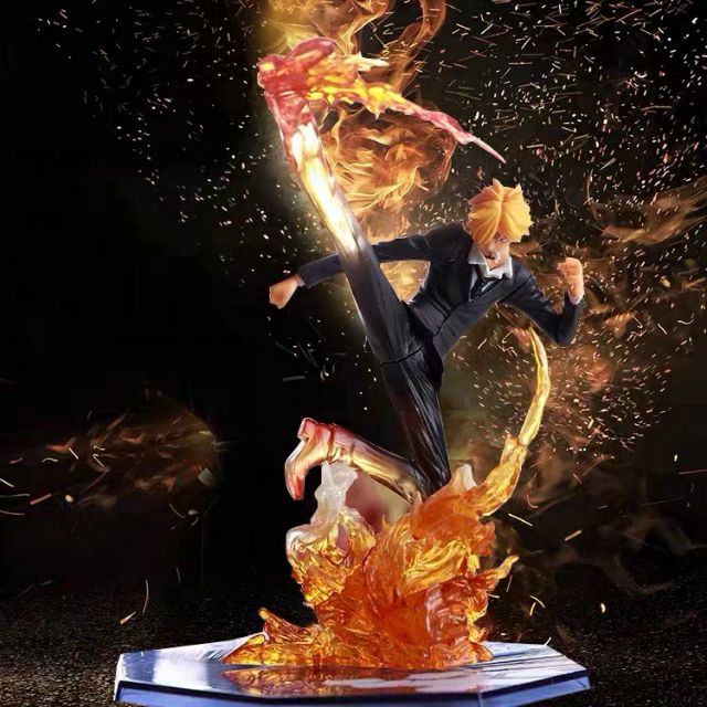 Mô hình đồ chơi Vinsmoke Sanji hắc cước BATTLE VER đá lửa Figure haki ONE PIECE ONEPIECE ĐẢO HẢI TẶC VUA HẢI TẶC